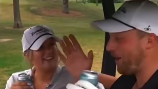 The most relatable video of a couple playing golf you will ever see...